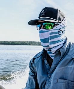 6th Sense Fishing FishDry Sun Mask - Ripple