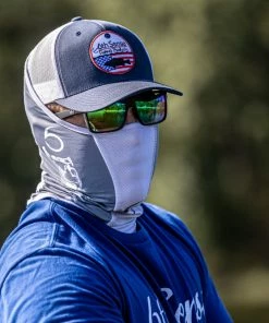 6th Sense Fishing FishDry Sun Mask - Blue Bones Performance Apparel