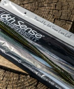 6th Sense Fishing Divine Shakey Worm - Watermelon Candy Magic