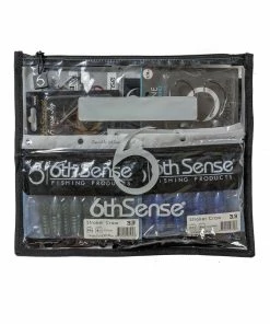 6th Sense Fishing Tackle Storage BaitZip Bag - Black