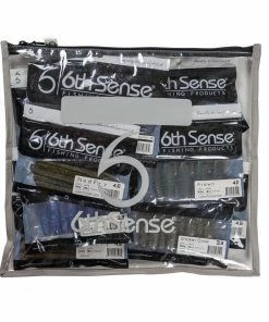 6th Sense Fishing Tackle Storage BaitZip Bag - Gray