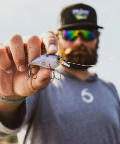 6th Sense Fishing Curve Finesse Squarebill - Ghost Pro Shad