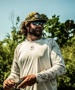 6th Sense Fishing Performance 6 Sunshirt - Aluminum Performance Apparel