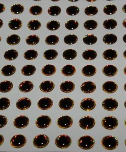 6th Sense Fishing Terminal Tackle HD Gold/Red 3D Eyes