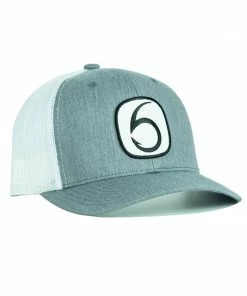 6th Sense Fishing Team 6 - Heather Gray/White