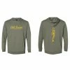 6th Sense Fishing 6 Bones - Lightweight Hoodie - Heather City Green