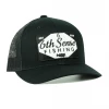 6th Sense Fishing Headwear Midnight Feedstore - Black