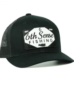 6th Sense Fishing Headwear Midnight Feedstore - Black