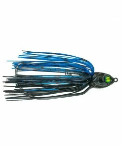 6th Sense Fishing Axle Swinging Swim Jig - Black N Blue