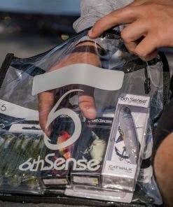 6th Sense Fishing Tackle Storage BaitZip Bag - Black