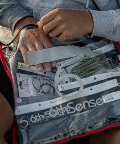 6th Sense Fishing BaitZip Bag - Red Tackle Storage