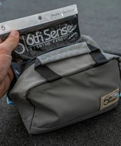 6th Sense Fishing Gear Small Bait Bag - Gray
