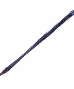 6th Sense Fishing Divine Shakey Worm - Plum Fleck