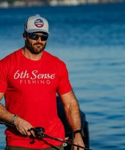 6th Sense Fishing SEAL 6 Tee - Red