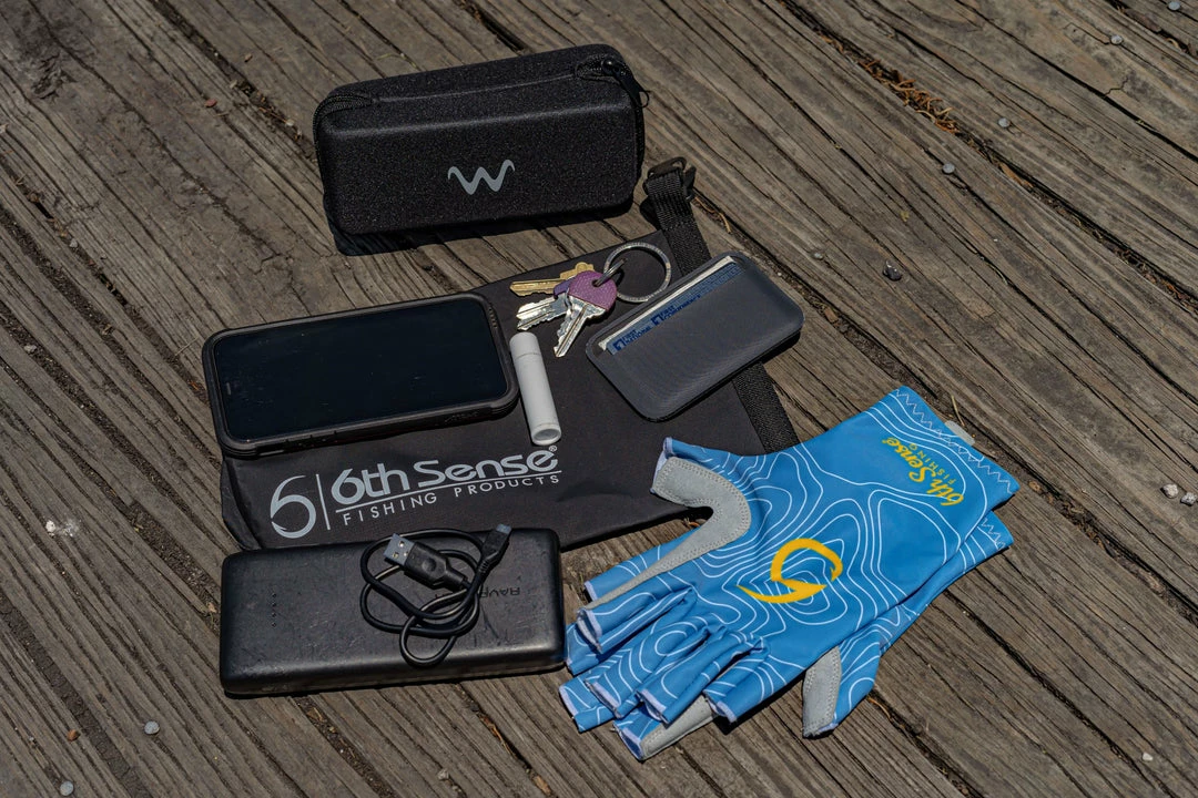 6th Sense Fishing Gear 2L DryBone Bag - Black 4 6th Sense Fishing Gear 2L DryBone Bag - Black