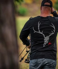 6th Sense Fishing Trophy 6 - L/S Tee - Black Long Sleeve Tees