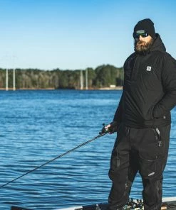 6th Sense Fishing FishDown Hoodie - Black