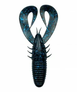 6th Sense Fishing Stroker Craw - Black N Blue Flake Stroker Craw 2.4