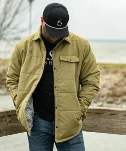 6th Sense Fishing FishCamp Jacket - Green Outerwear 20 6th Sense Fishing FishCamp Jacket - Green Outerwear