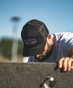 6th Sense Fishing Black Fish Bones - Black Headwear