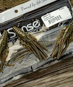 6th Sense Fishing Crube - Green Pumpkin Crube 3.0