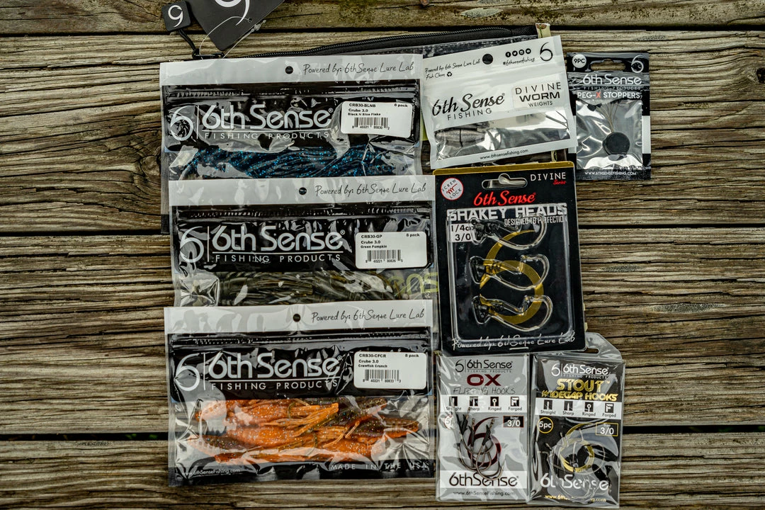 6th Sense Fishing Crube Bundle - Stained Water 4 6th Sense Fishing Crube Bundle - Stained Water