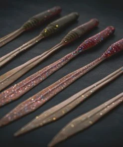 6th Sense Fishing Ridge Worm - Plum Melon Magic