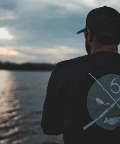 6th Sense Fishing Long Sleeve Tees Seal 6 - L/S Tee - Black