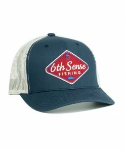 6th Sense Fishing Diamond 6 - Navy/Silver Headwear