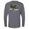 6th Sense Fishing Long Sleeve Tees Duck Sense - L/S Tee - Charcoal