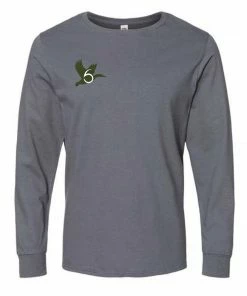 6th Sense Fishing Long Sleeve Tees Duck Sense - L/S Tee - Charcoal