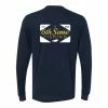 6th Sense Fishing FeedStore - L/S Tee - Midnight Navy Long Sleeve Tees