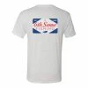 6th Sense Fishing FeedStore Tee - Heather White