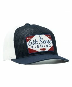 6th Sense Fishing FeedStore - FishLite™ Mesh - Navy/White