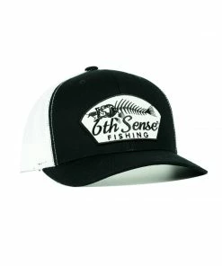 6th Sense Fishing Ghost Bones - Black/White Headwear