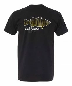 6th Sense Fishing Tee Shirts HayBass Tee - Black