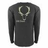 6th Sense Fishing Headhunter - L/S Tee - Coal