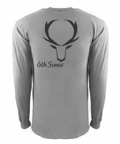 6th Sense Fishing Headhunter - L/S Tee - Pewter