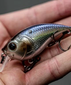 6th Sense Fishing Curve Finesse Squarebill - Chrome Threadfin