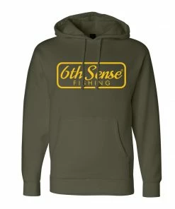6th Sense Fishing Outerwear Heritage - Hoodie - Army