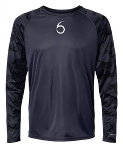 6th Sense Fishing Performance Apparel Performance 6 Sunshirt - Graphite
