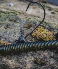 6th Sense Fishing Shakey Head - Green Pumpkin