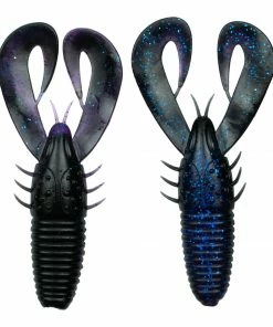 6th Sense Fishing Soft Plastics Stroker Craw - Darkwater Bug