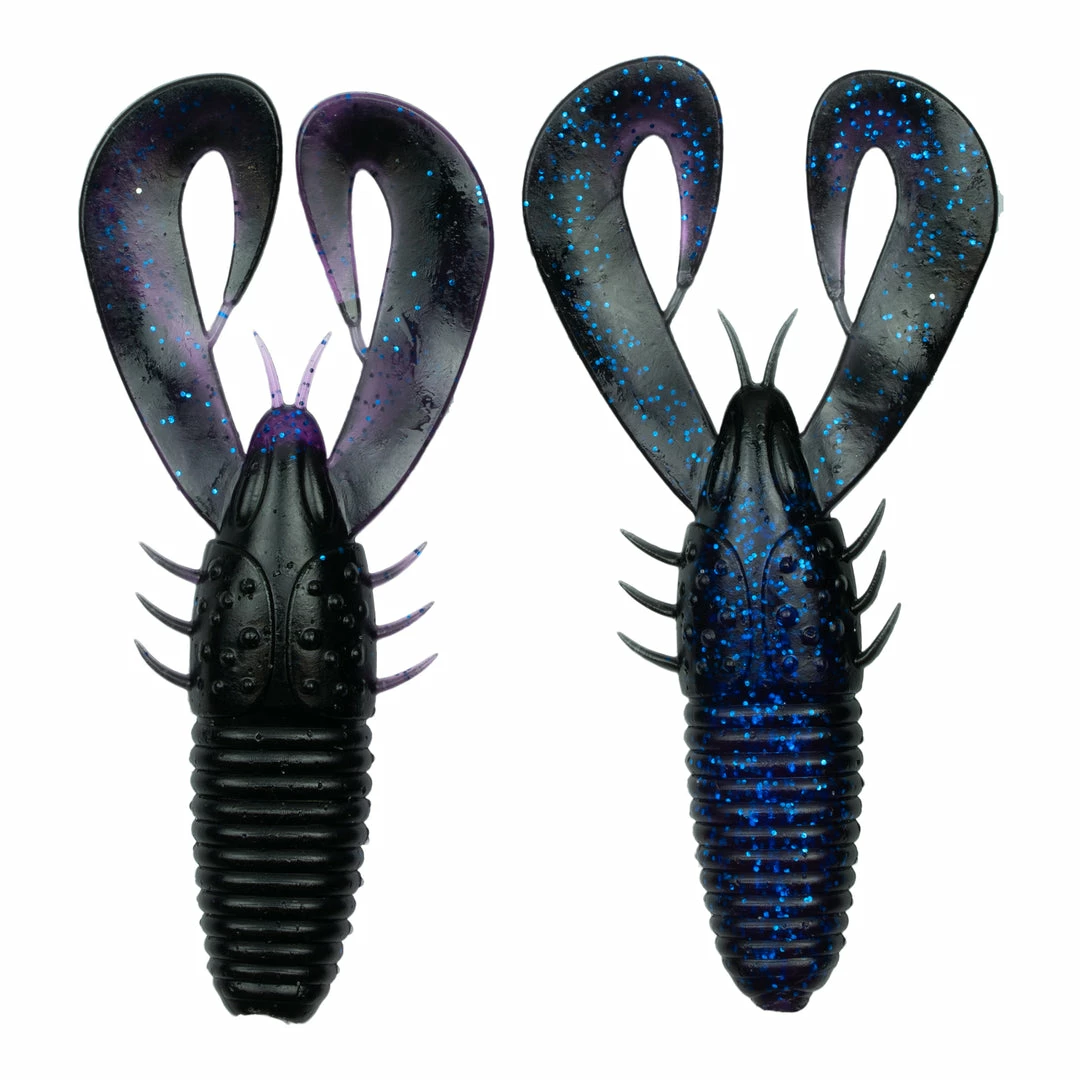 6th Sense Fishing Soft Plastics Stroker Craw - Darkwater Bug 3 6th Sense Fishing Soft Plastics Stroker Craw - Darkwater Bug