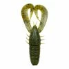 6th Sense Fishing Stroker Craw - Green Pumpkin Soft Plastics