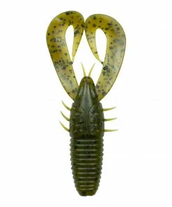 6th Sense Fishing Stroker Craw - Green Pumpkin Soft Plastics