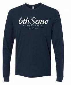 6th Sense Fishing The Sunrise - L/S Tee - Navy Long Sleeve Tees 8 6th Sense Fishing The Sunrise - L/S Tee - Navy Long Sleeve Tees
