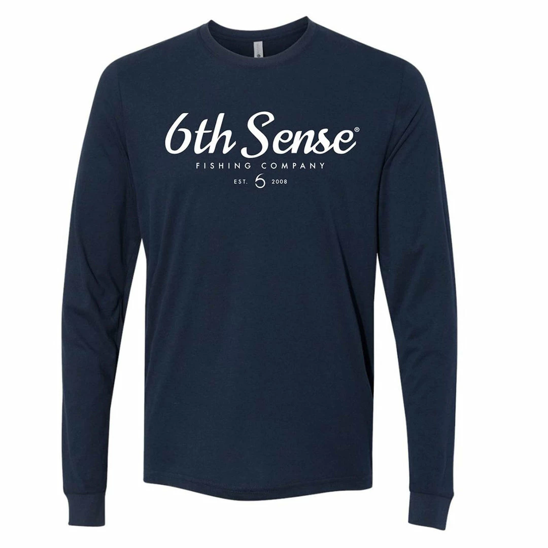 6th Sense Fishing The Sunrise - L/S Tee - Navy Long Sleeve Tees 5 6th Sense Fishing The Sunrise - L/S Tee - Navy Long Sleeve Tees
