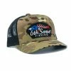 6th Sense Fishing Bones Of America - Camo/ Black