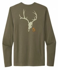6th Sense Fishing Trophy 6 - L/S Tee - Military Green